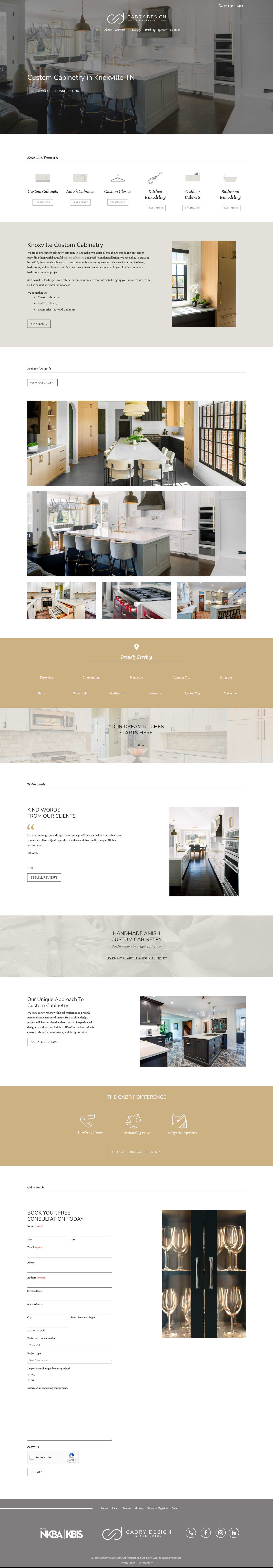 Cabry Design and Cabinetry